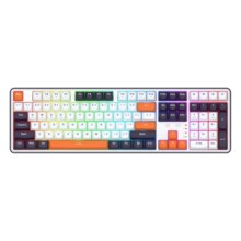  Redragon Wyvern K689WBO-RGB-PRO с Bluetooth и безжична връзка, RGB осветление - бяло/оранжево 848847 K689WBO-RGB-PRO на топ цена - PIC.bg