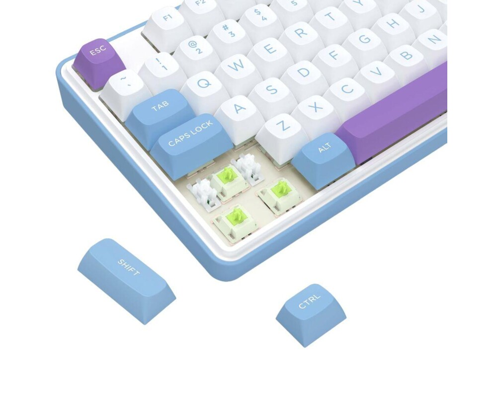 Клавиатура Redragon Star Blade Pro K707WBP-RGB-PRO - бяло/лилаво 8