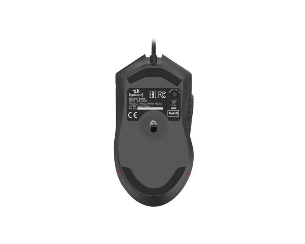 Мишка Redragon Trident Basic M616-RGB с RGB осветление - черна 6