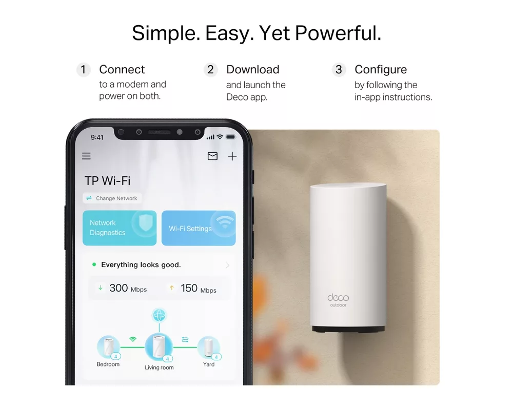 Рутер TP-Link Deco BE25-Outdoor BE3600 6