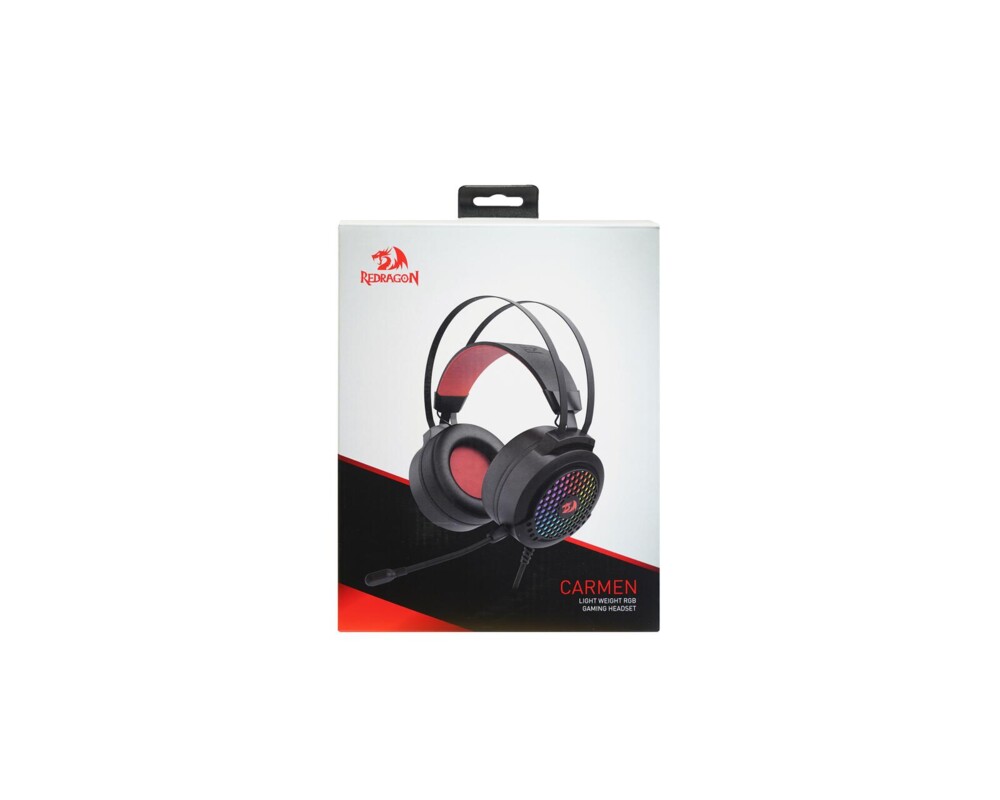 Слушалки Redragon Carmen H261 с RGB осветление - черни 8