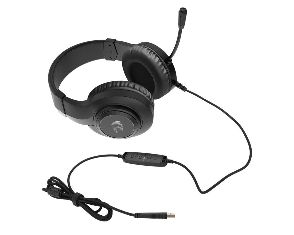 Слушалки Redragon Hylas H371-RGB USB RGB осветление - черни 4