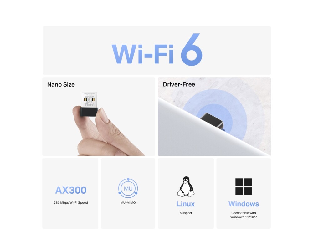 Мрежова карта Mercusys MA14N AX300 5