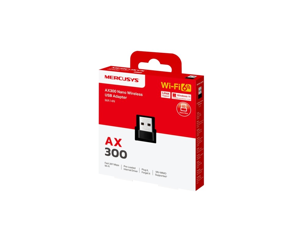 Мрежова карта Mercusys MA14N AX300 4