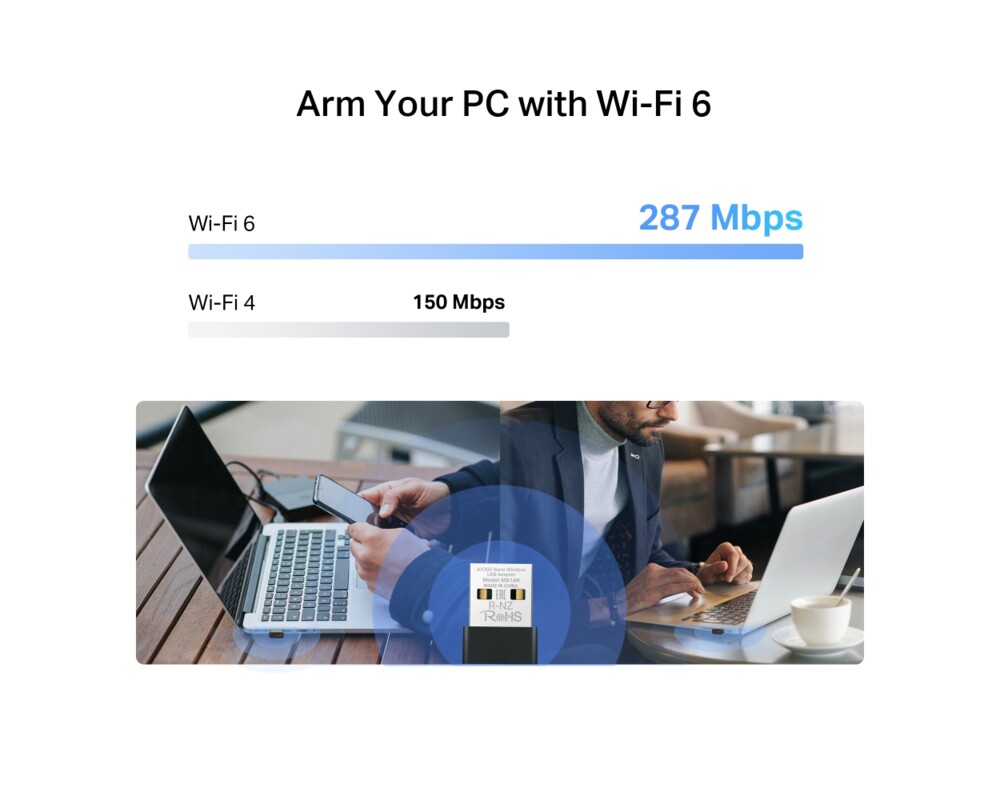 Мрежова карта Mercusys MA14N AX300 7