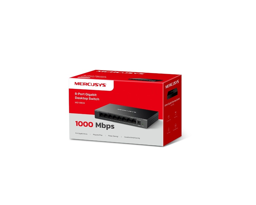 Switch (Комутатор) Mercusys MS108GS 6