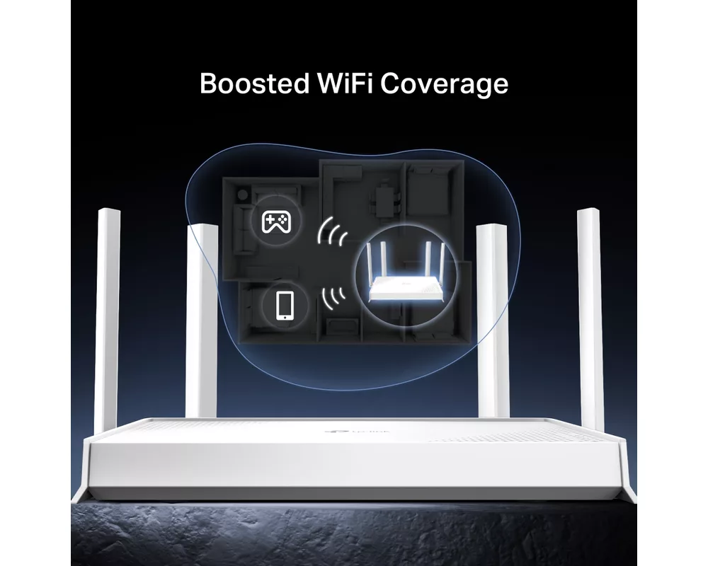 Рутер TP-Link Archer BE220W BE7200 2-лентов 6