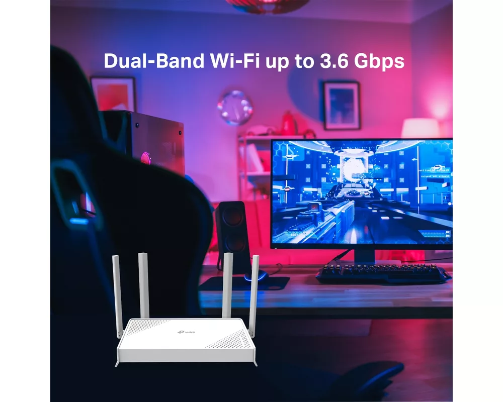 Рутер TP-Link Archer BE220W BE7200 2-лентов 8