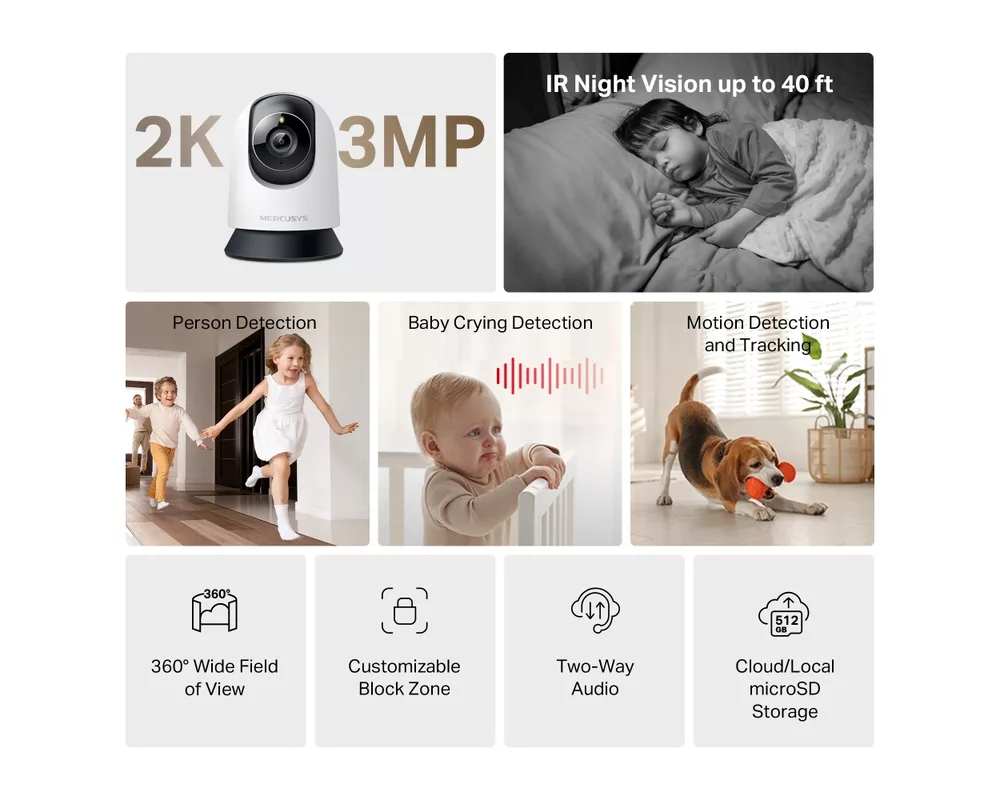Цифрова IP камера Mercusys MC210 9
