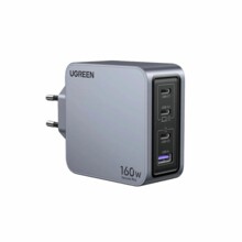  Ugreen X763 25877 - 220V 3xUSB-C,1xUSB A, GaN,160W, NEXODE PRO 854119 25877 на топ цена - PIC.bg