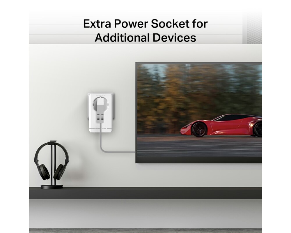 Powerline адаптер Mercusys MP500P KIT AV1000 5