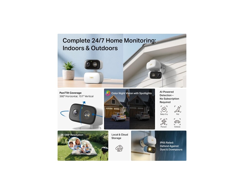 Цифрова IP камера TP-Link Tapo C236 4