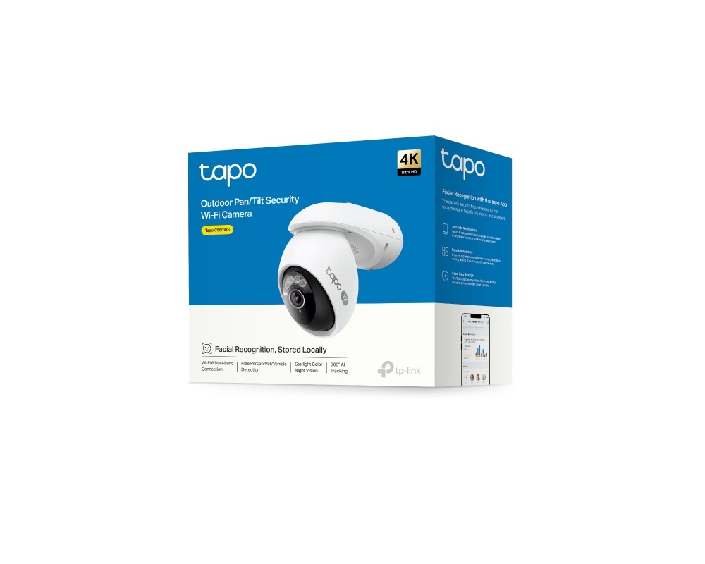Цифрова IP камера TP-Link Tapo C560WS 4K 8MP панорамна 6