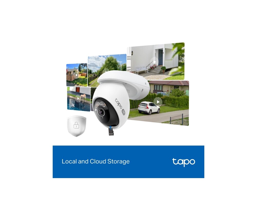 Цифрова IP камера TP-Link Tapo C560WS 4K 8MP панорамна 5