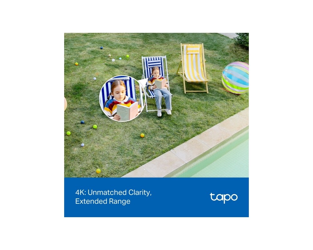 Цифрова IP камера TP-Link Tapo C560WS 4K 8MP панорамна 2