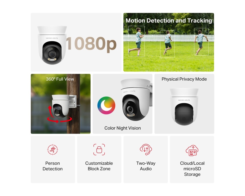 Цифрова IP камера Mercusys MC500 2