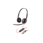 <span>Слушалки</span> Poly Blackwire 3220 8X228A6 Stereo USB-C +USB-C/A Adapter Bulk <span class='catalog-num-in-name'>8x228a6</span> - 
