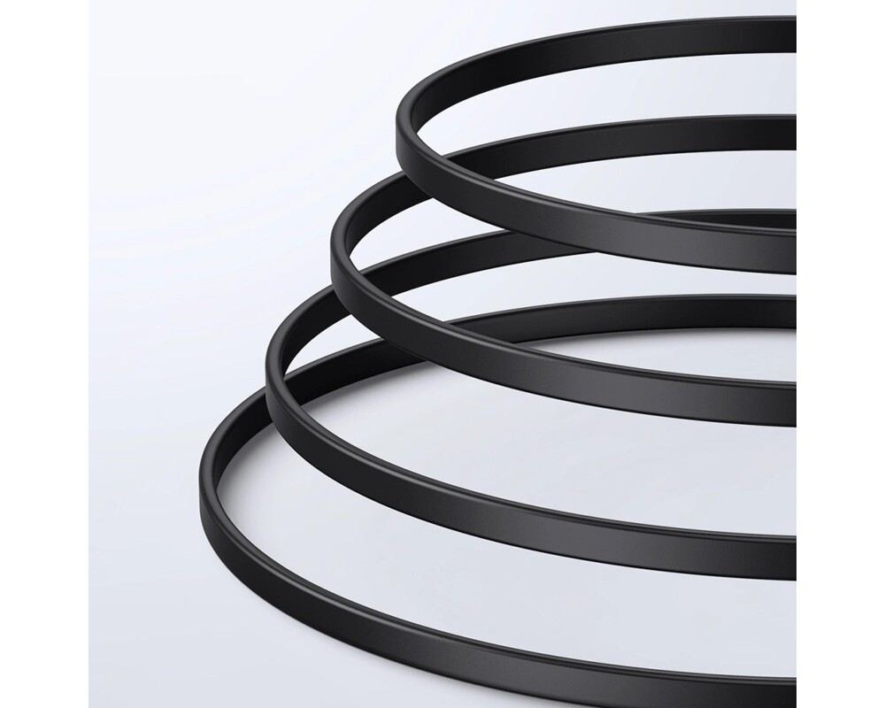 Мрежов кабел UGREEN NW134 10980 Cat 8 U/FTP 1 м, плосък -  черен 4