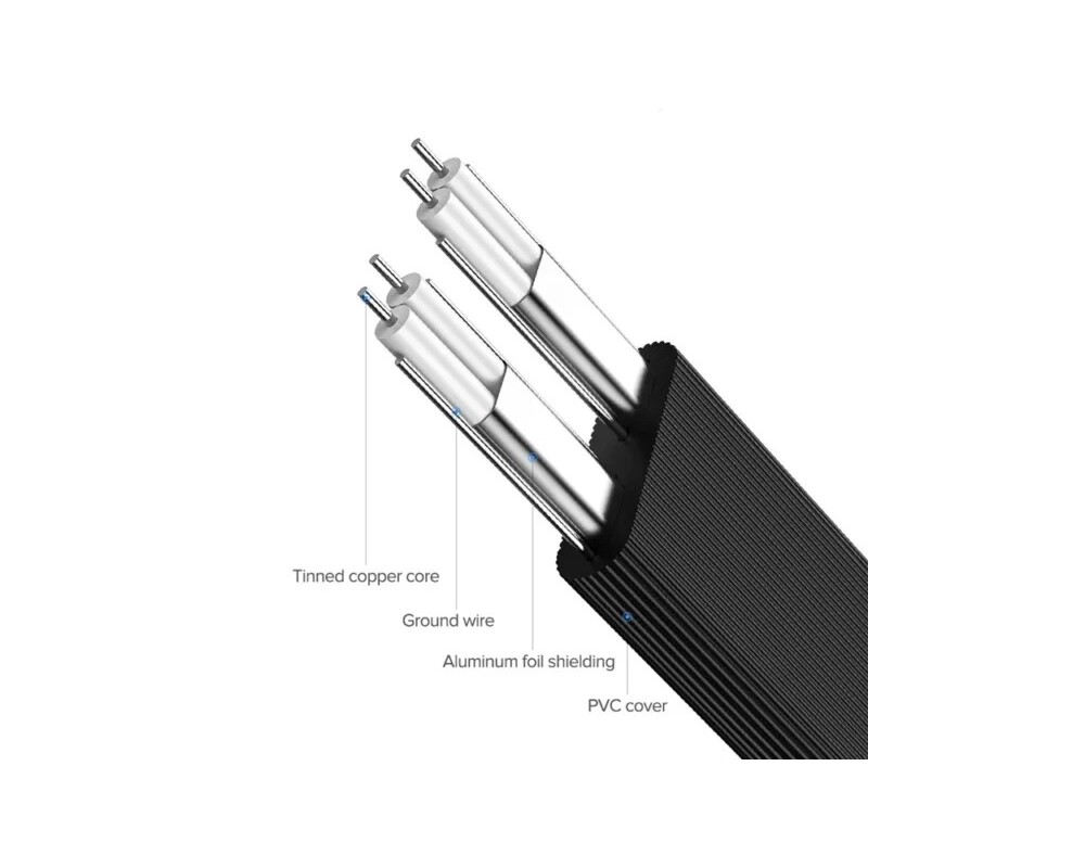 Кабел UGREEN US217 30796 SATA 3.0, 0.5 м - черен 6