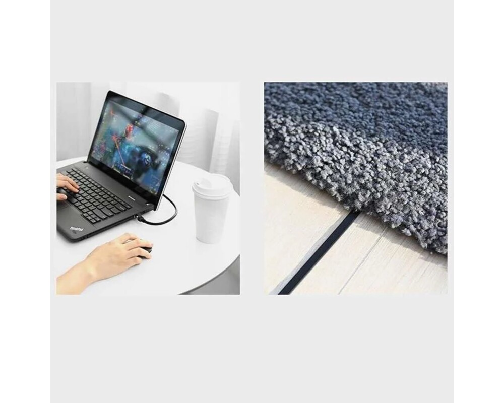 Мрежов кабел UGREEN NW101 Cat6 UTP Patch Cord, 3 m, Black 4