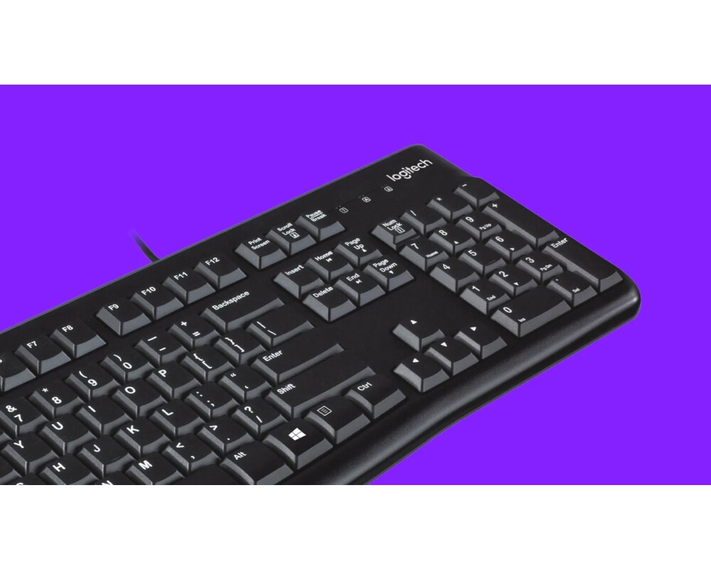 Клавиатура Logitech K120 OEM US USB 920-002508 4