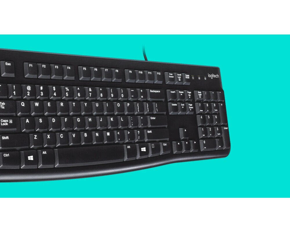 Клавиатура Logitech K120 OEM US USB 920-002508 5