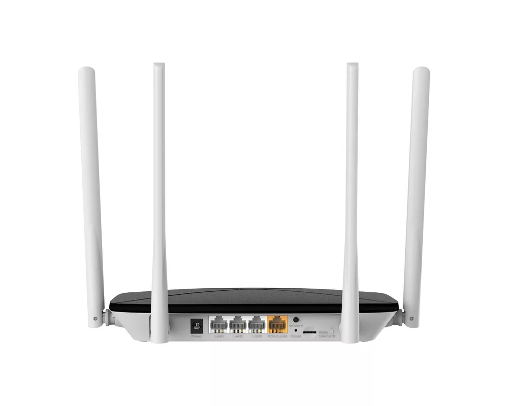 Рутер Mercusys MB135-4G AC1200 Dual Band 4G LTE 3