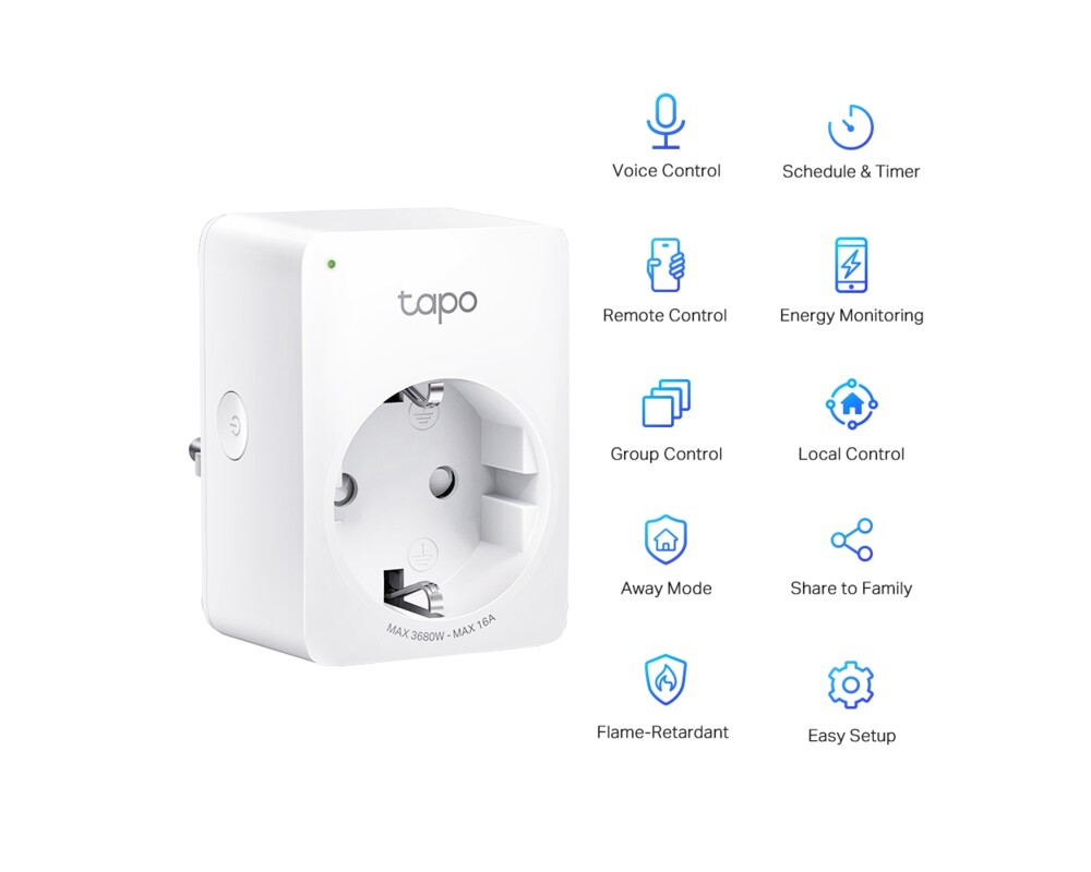 Умен контакт TP-Link Tapo P110 2