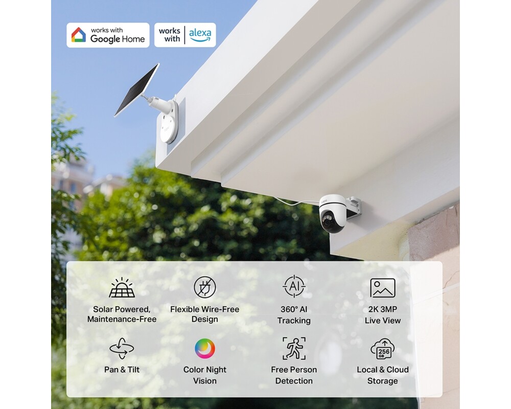 Цифрова IP камера TP-Link Tapo C610 KIT 4