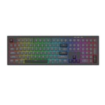 <span>Клавиатура</span> Redragon Crux K518-RGB-GB с RGB осветление - черна <span class='catalog-num-in-name'>K518-RGB-GB</span> - 