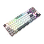 <span>Клавиатура</span> Redragon Kumara K552WGL-RGB с RGB осветление и red switches - бяла със сиво <span class='catalog-num-in-name'>K552WGL-RGB</span> - 