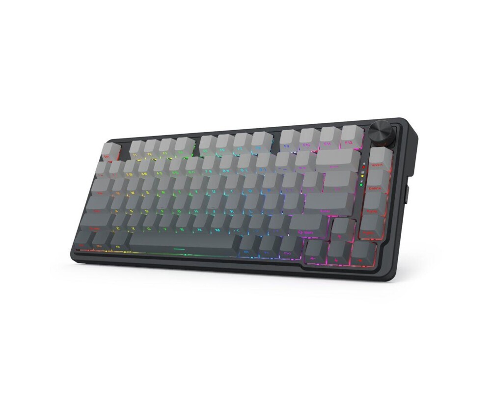 Клавиатура Redragon Ucal Pro K673SP-RGB-PRO, RGB осветление - черна със сив градиент 5