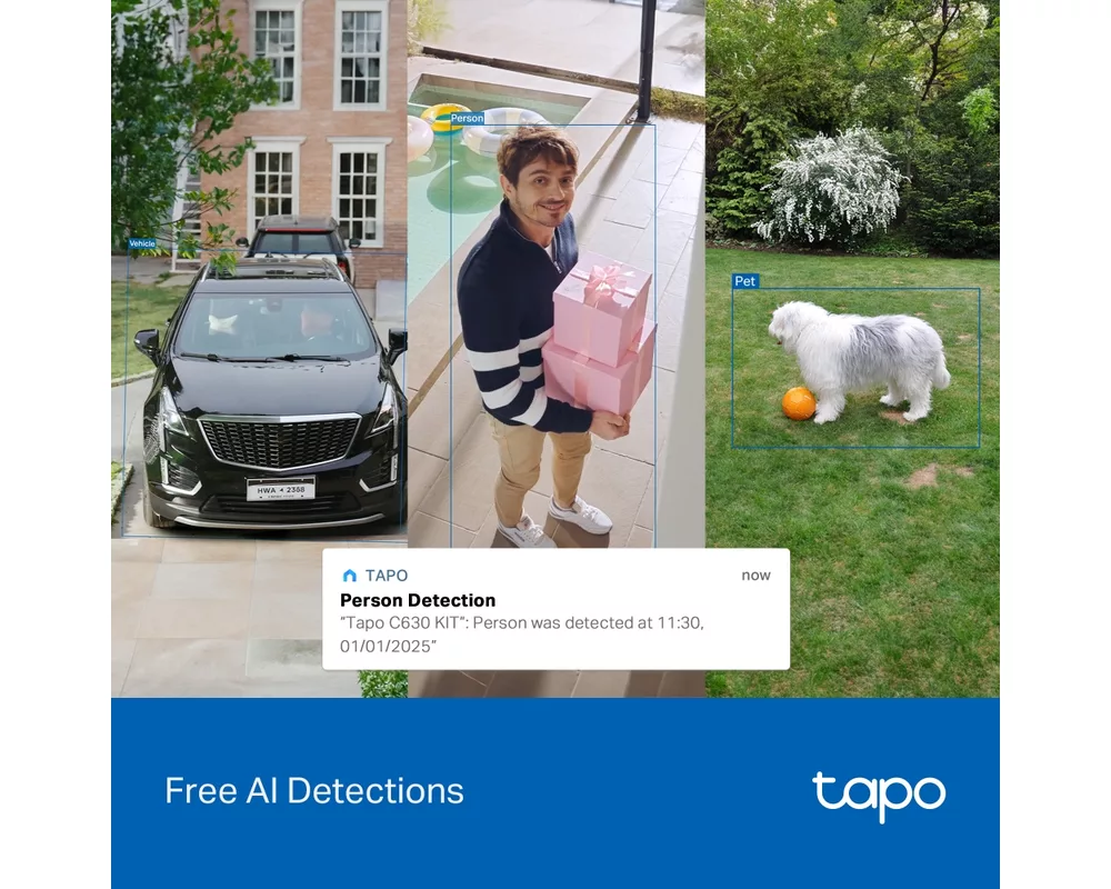 Цифрова IP камера TP-Link Tapo C630 KIT 10