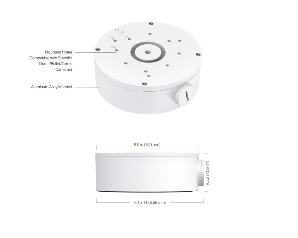 Аксесоар за видеонаблюдение TP-Link VIGI VJB-305 8