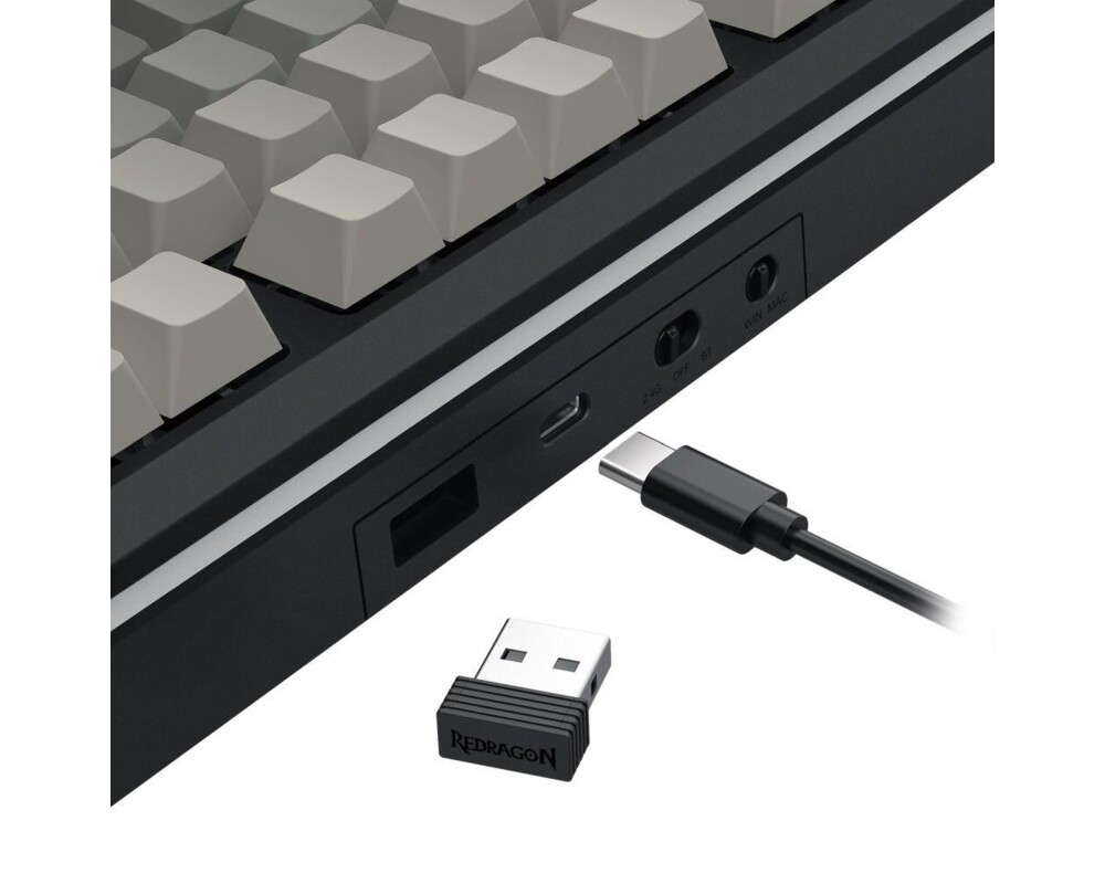 Клавиатура Redragon Wildslash Pro K734SP-RGB-PRO mechanical gaming keyboard with RGB backlighting 4