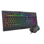<span>Клавиатура</span> Redragon S151 Gaming Essentials с RGB подсветка - черна <span class='catalog-num-in-name'>S151</span> - 