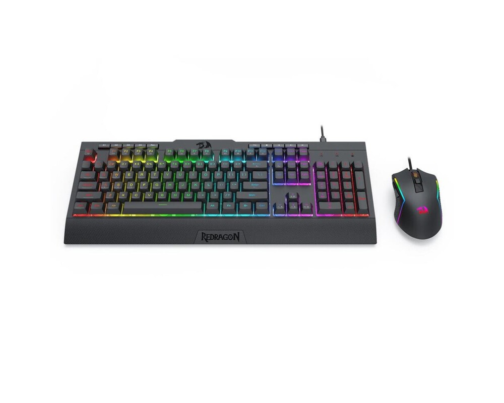 Клавиатура Redragon S151 Gaming Essentials с RGB подсветка - черна 3