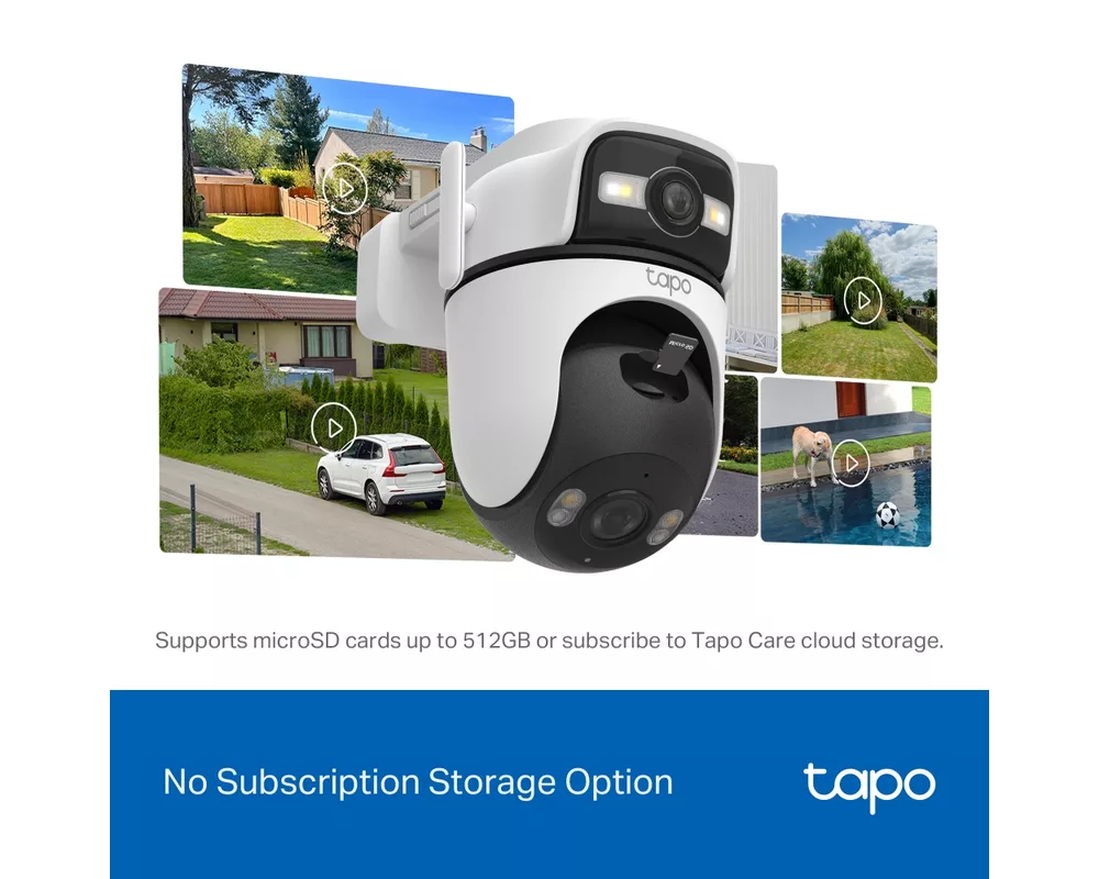 Цифрова IP камера TP-Link Tapo C545D с Pan/Tilt 10