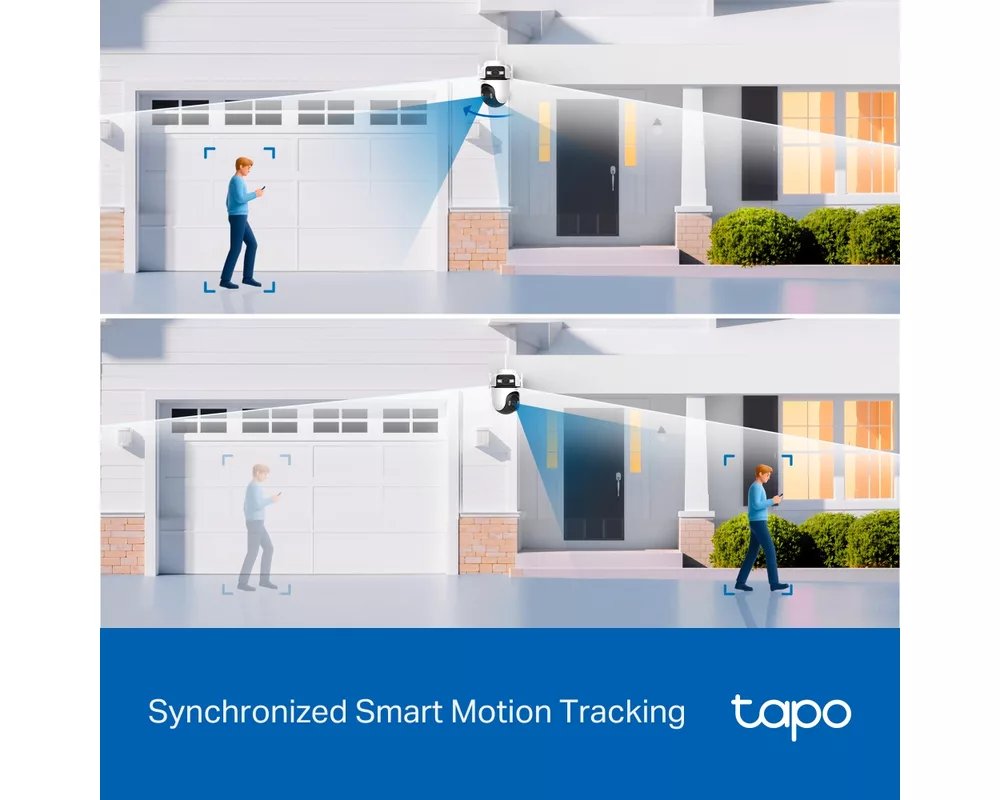 Цифрова IP камера TP-Link Tapo C545D с Pan/Tilt 6