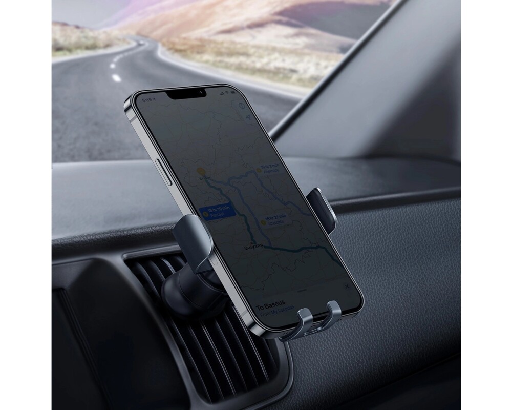 Стойка Baseus Metal Age II за автомобилна вентилационна решетка (SUJS000013) - тъмносив 9