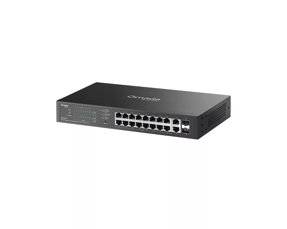 Switch (Комутатор) TP-Link Omada ES220GP с 16 PoE+ порта 3