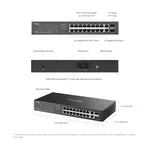 Switch (Комутатор) TP-Link Omada ES220GP с 16 PoE+ порта 11