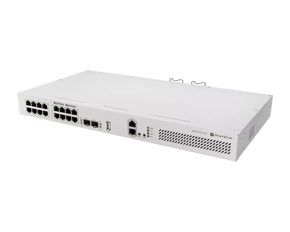 Switch (Комутатор) MikroTik CRS418-8P-8G-2S+RM 3
