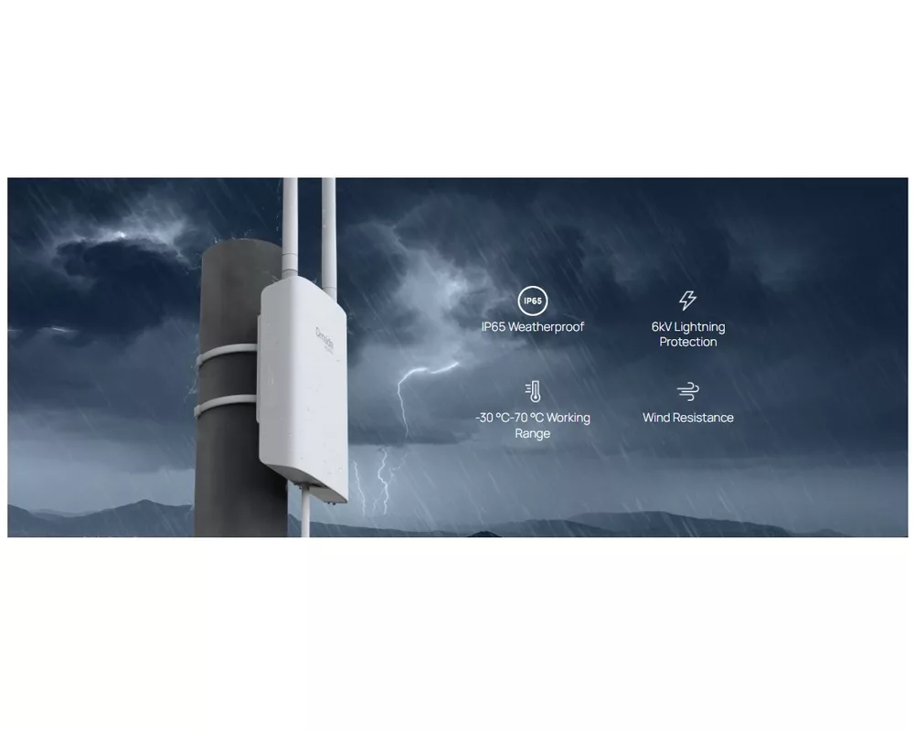 Access point (Точка за достъп) TP-Link Omada EAP603-Outdoor за вътрешна/външна употреба WiFi 6 AX1800 14