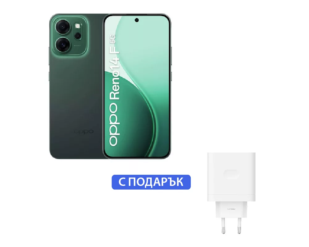 Смартфон Oppo Reno 14 F 8GB+256GB Luminous Green  9