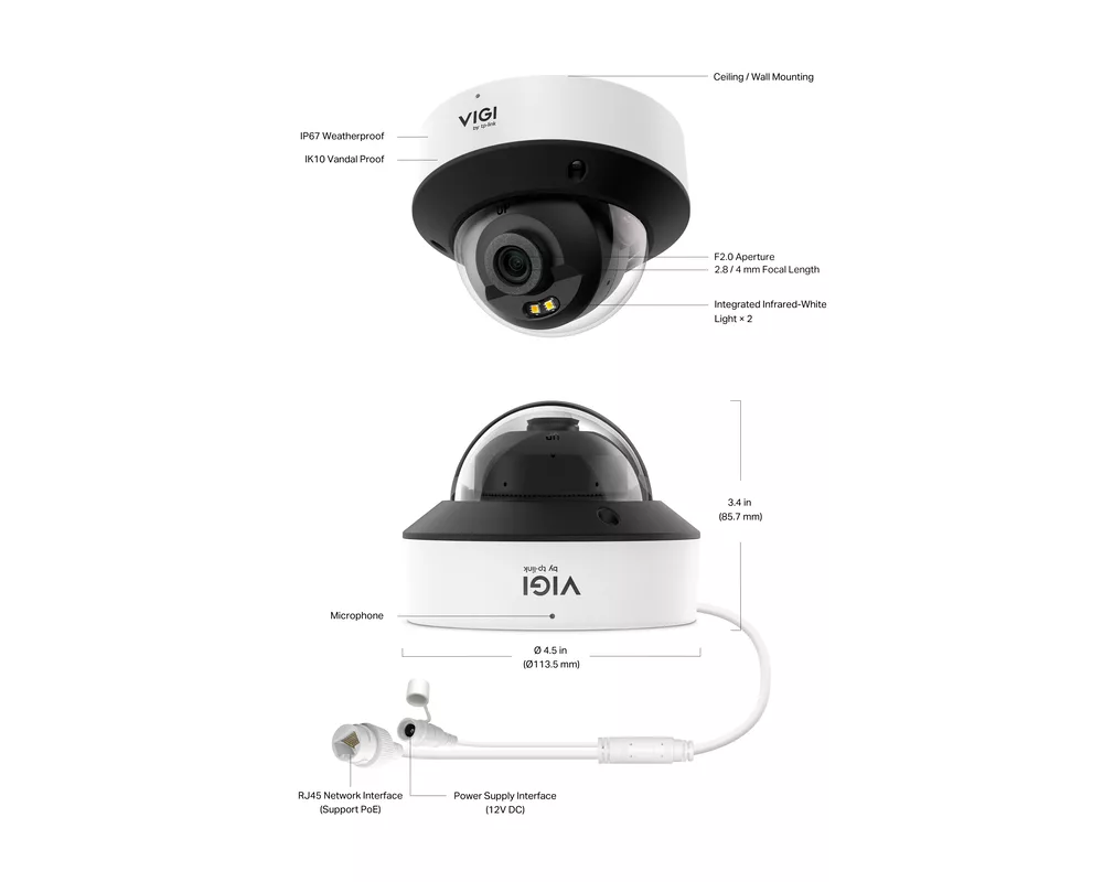 Цифрова IP камера TP-Link InSight S225(2.8mm) 10