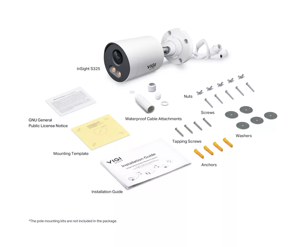 Цифрова IP камера TP-Link VIGI InSight S325(6mm) 6