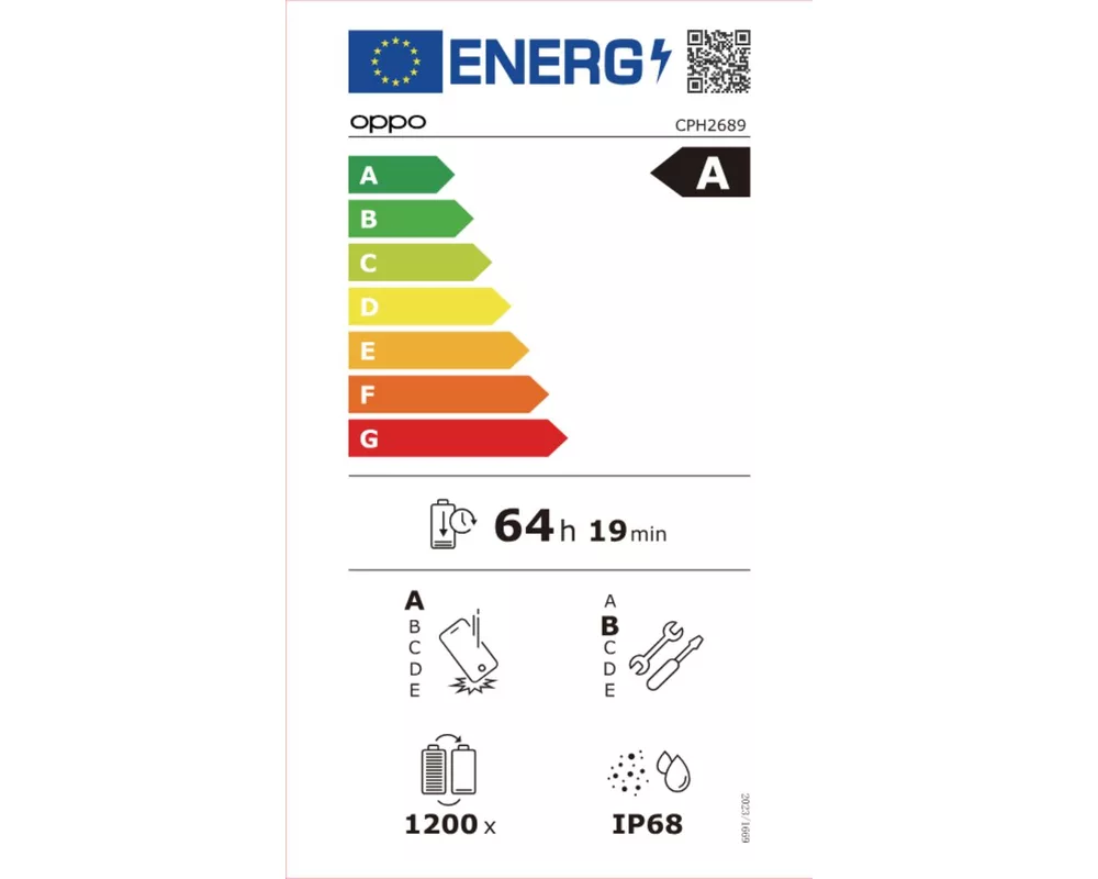 Смартфон OPPO Reno 13 5G 12+256 Luminous Blue 6