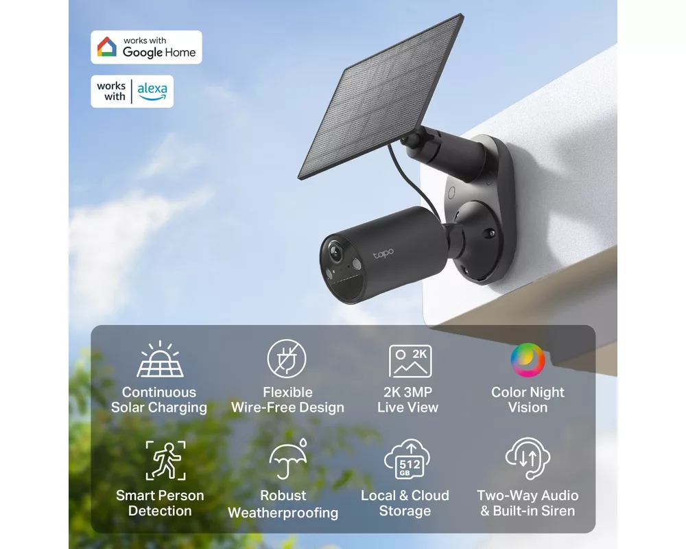 Цифрова IP камера TP-Link Tapo C411 KIT 3