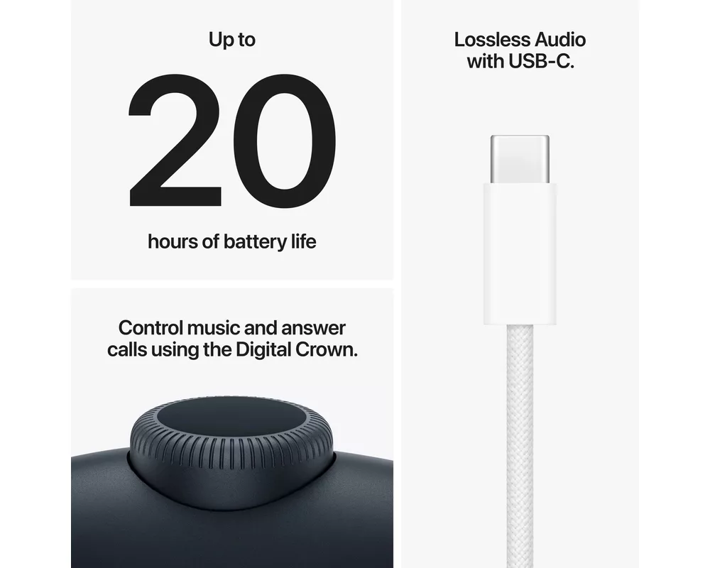Слушалки Apple AirPods Max 2 - Midnight 7